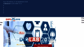 What Expodiclab.com website looked like in 2018 (6 years ago)