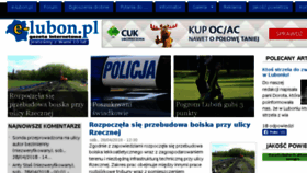What E-lubon.pl website looked like in 2018 (6 years ago)