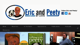 What Ericandpeety.com website looked like in 2018 (6 years ago)