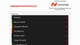 What Expertspackersandmovers.com website looked like in 2018 (6 years ago)
