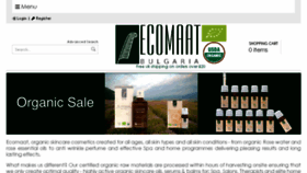 What Ecomaat.co.uk website looked like in 2018 (6 years ago)