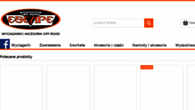 What Escape4x4.pl website looked like in 2018 (6 years ago)