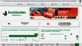 What Eurogarden.nl website looked like in 2018 (6 years ago)