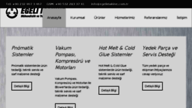 What Egelimakine.com website looked like in 2018 (6 years ago)