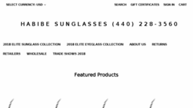 What Eyewearhabibe.com website looked like in 2018 (6 years ago)