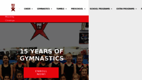 What Excitegym.com website looked like in 2018 (6 years ago)