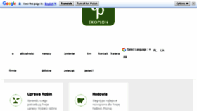 What Ekoplon.pl website looked like in 2018 (6 years ago)
