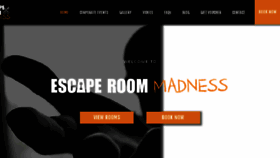 What Escaperoommadness.com website looked like in 2018 (6 years ago)