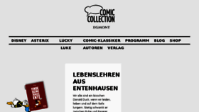 What Egmont-comic-collection.de website looked like in 2018 (6 years ago)