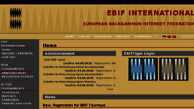 What Ebif.at website looked like in 2018 (6 years ago)