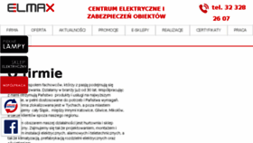 What Elmax-hurt.pl website looked like in 2018 (5 years ago)