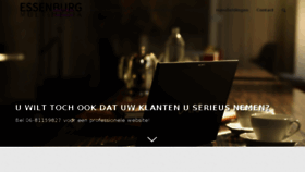 What Essenburgmultimedia.nl website looked like in 2018 (6 years ago)