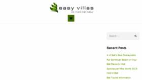 What Easyvillas.net website looked like in 2018 (6 years ago)