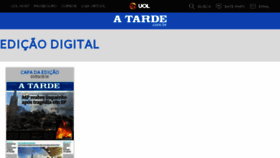What Edicaodigital.atarde.com.br website looked like in 2018 (6 years ago)