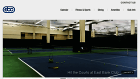 What Eastbankclub.com website looked like in 2018 (5 years ago)