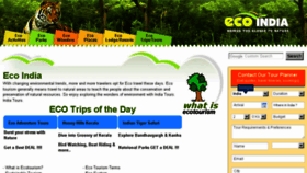 What Ecoindia.com website looked like in 2018 (6 years ago)