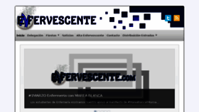 What Enfervescente.com website looked like in 2018 (6 years ago)