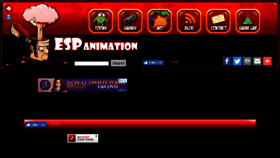 What Espanimation.com website looked like in 2018 (6 years ago)