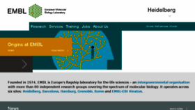 What Embl-heidelberg.de website looked like in 2018 (6 years ago)