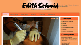 What Edith-schmid.de website looked like in 2018 (6 years ago)