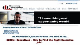What Executivejobsearch.net website looked like in 2018 (6 years ago)