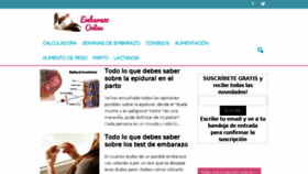 What Embarazo-online.com website looked like in 2018 (6 years ago)
