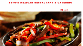 What Eatatbetos.com website looked like in 2018 (5 years ago)