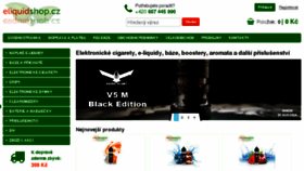 What Epokoureni.cz website looked like in 2018 (6 years ago)