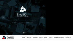What Emailciti.com website looked like in 2018 (6 years ago)