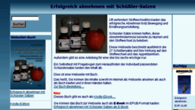 What Erfolgreich-abnehmen-mit-schuessler-salzen.de website looked like in 2018 (5 years ago)