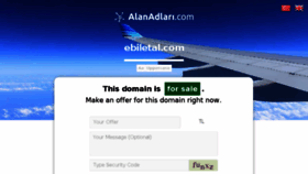 What Ebiletal.com website looked like in 2018 (6 years ago)