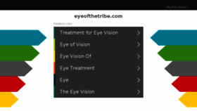 What Eyeofthetribe.com website looked like in 2018 (6 years ago)