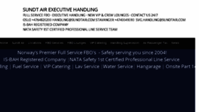 What Executivehandling.com website looked like in 2018 (6 years ago)