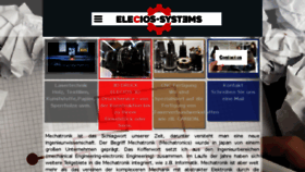 What Elecios-systems.com website looked like in 2018 (6 years ago)