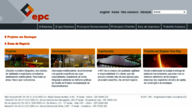 What Epc.com.br website looked like in 2018 (5 years ago)