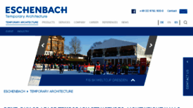 What Eschenbach-group.com website looked like in 2018 (6 years ago)