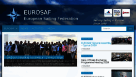 What Eurosaf.org website looked like in 2018 (6 years ago)