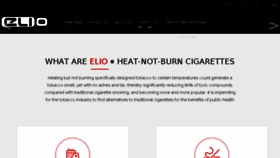 What Elio-intl.com website looked like in 2018 (5 years ago)