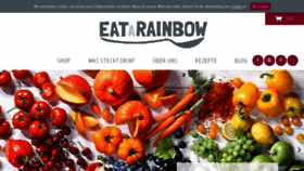 What Eatarainbow.de website looked like in 2018 (5 years ago)