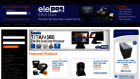 What Elepos.com website looked like in 2018 (6 years ago)