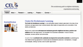 What Evolutionary-learning.org website looked like in 2018 (6 years ago)