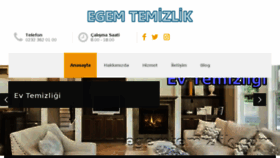 What Egemtemizlik.com website looked like in 2018 (6 years ago)