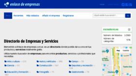 What Enlace-de-empresas.com.ar website looked like in 2018 (5 years ago)