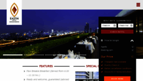 What Eastinbangkokhotel.com website looked like in 2018 (5 years ago)