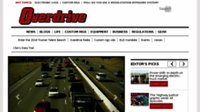 What Etrucker.com website looked like in 2018 (6 years ago)
