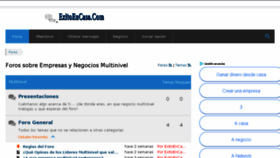 What Exitoencasa.com website looked like in 2018 (6 years ago)