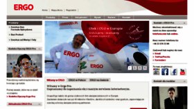 What Ergopro.pl website looked like in 2018 (6 years ago)