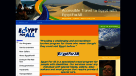 What Egyptforall.net website looked like in 2018 (6 years ago)