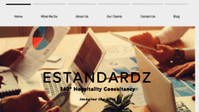 What Estandardz.com website looked like in 2018 (5 years ago)