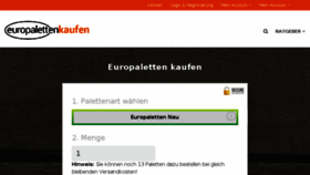 What Europaletten-kaufen.eu website looked like in 2018 (6 years ago)